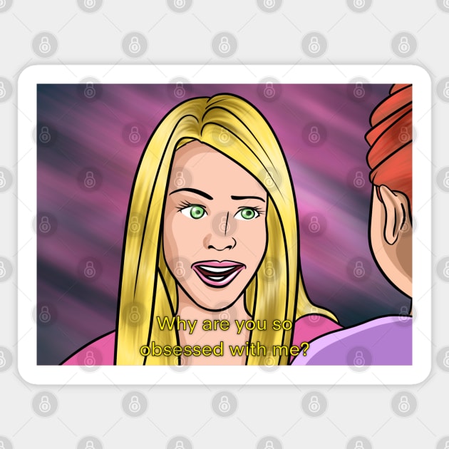 Regina George Sticker by Goingdigital